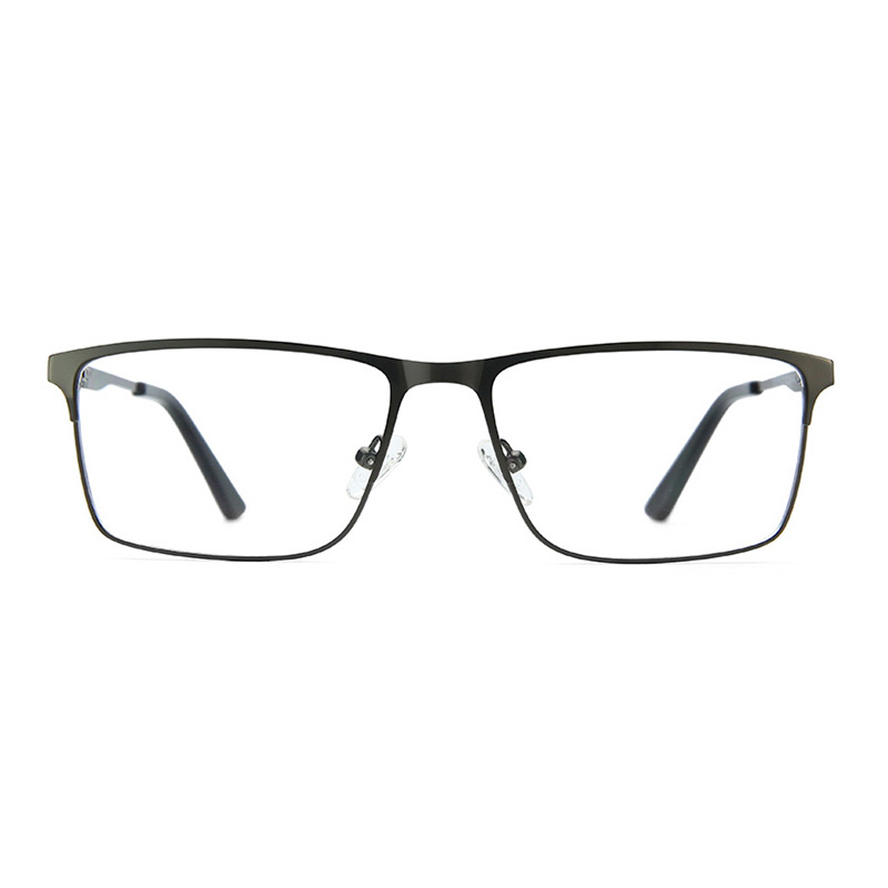Square Titanium Alloy Prescription Glasses Men Anti-Blue-Ray Photochromic Optical Eyeglasses Hyperopia Myopia Eyewear