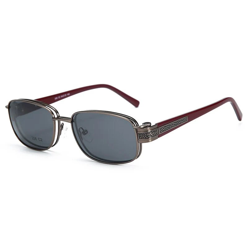 Steampunk Square Sunglasses Women Retro Men Brand Designer Sun glasses Vintage Gradient Mirrored Metal Frame Glasses