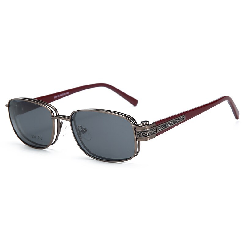 Steampunk Square Sunglasses Women Retro Men Brand Designer Sun glasses Vintage Gradient Mirrored Metal Frame Glasses