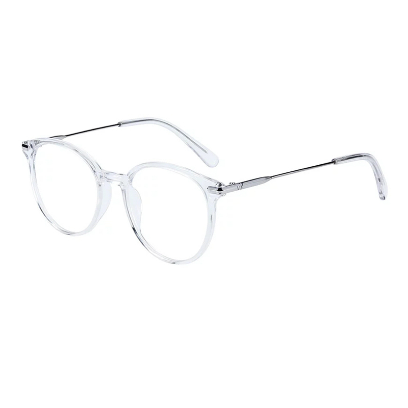 Acetate Round Glasses Frame Women Fashion Prescription Eyeglasses Vintage Transparent Optical Myopia Eye Glasses Frames