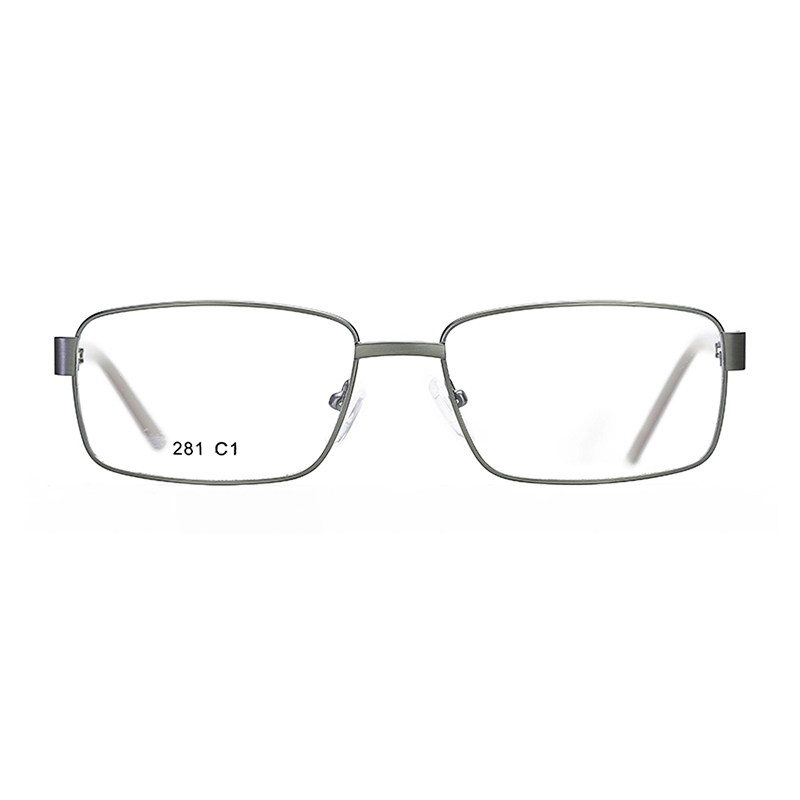 Metal Square Eyeglasses Small Optical Frame Male Ultralight Myopia Prescription Frame Clear Lens Rectangular Glasses