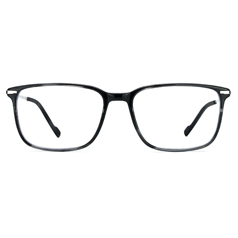 Vintage Acetate Glasses Frames For Women Men Oversize Square Myopia Optical Spectacles Eyewear Prescription Eyeglasses