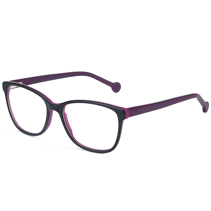 Ultralight Acetate Glasses Frames Women Designer Cat Eye Myopia Optical Eyewear Female Square Prescription Eyeglasses