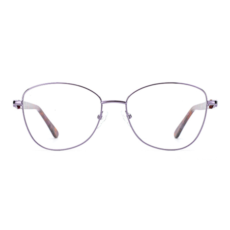 Oval Glasses Frame Ladies Round Full Frame Fashion Trending Designer Eyewear Myopia Prescription Optical Eyeglasses