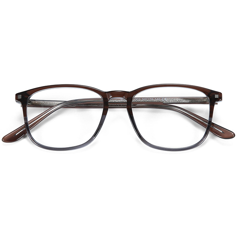 Luxury Acetate Glasses Frames for Men Square Myopia Prescription Eyeglasses High Quality Optical Spectacle Eyewear