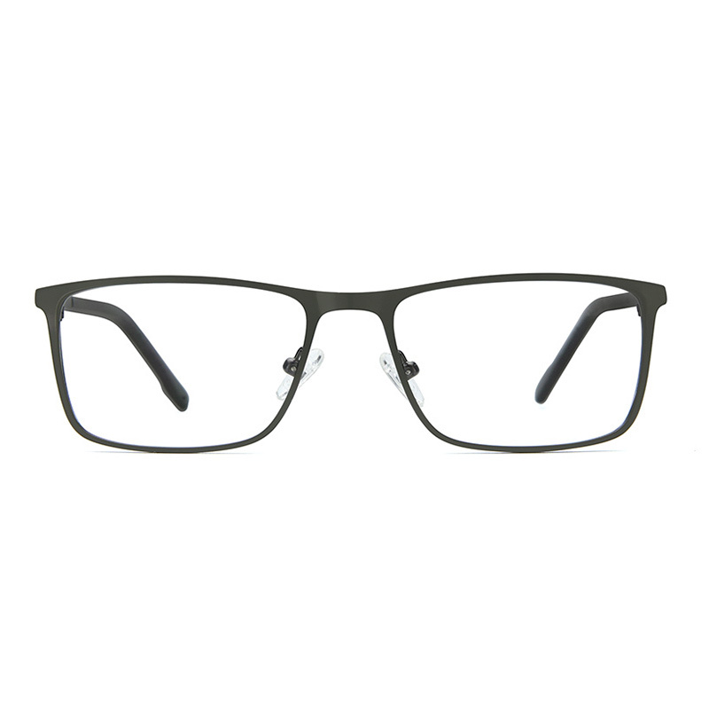Luxury Titanium Alloy Optics Glasses Frames Men Square Ultralight Myopia Prescription Eyeglasses Optical Clear Lens
