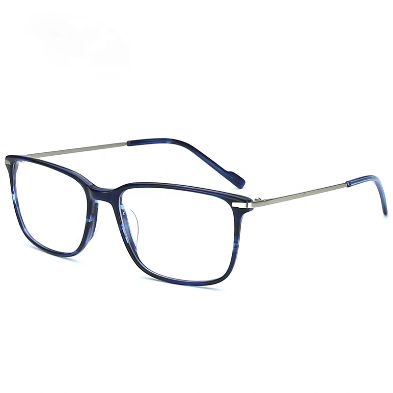 Vintage Acetate Glasses Frames For Women Men Oversize Square Myopia Optical Spectacles Eyewear Prescription Eyeglasses