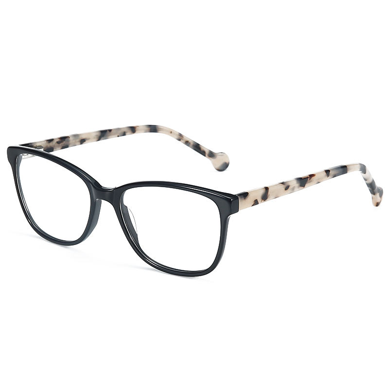 Ultralight Acetate Glasses Frames Women Designer Cat Eye Myopia Optical Eyewear Female Square Prescription Eyeglasses
