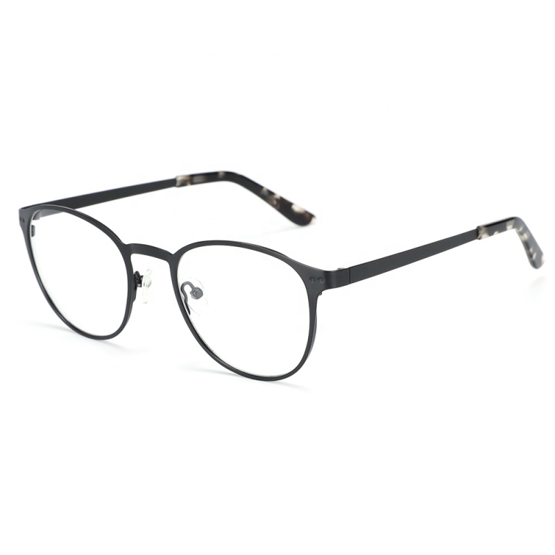Stainless Steel Glasses Eyeglasses Frame For Women Retro Anti Blue Light Computer Glasses Fashion Designer Eyewear