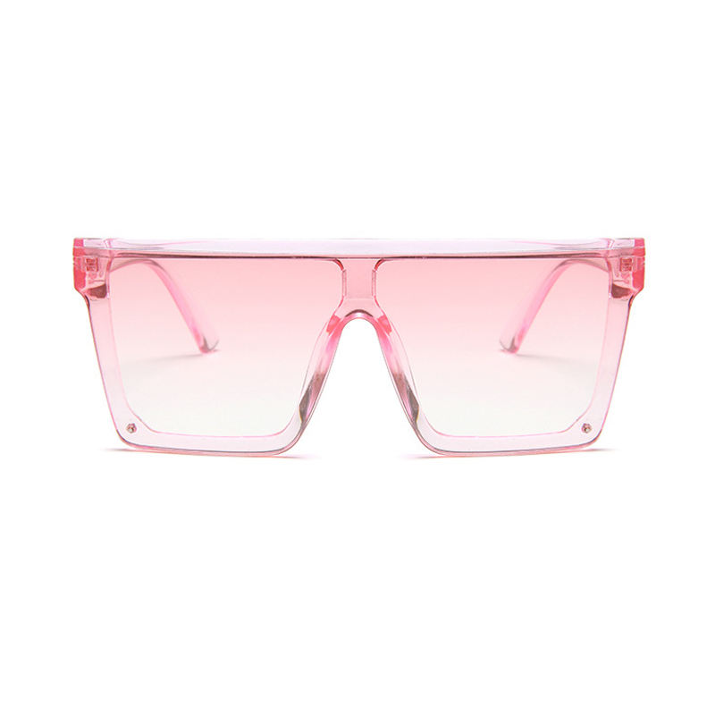 Fashion Siamese UV Sunglasses Men Women Square Big Frame Sun Glasses European American Retro Gradient Eyeglasses Gafas de sol
