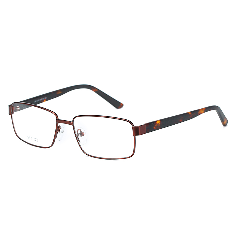 Metal Square Eyeglasses Small Optical Frame Male Ultralight Myopia Prescription Frame Clear Lens Rectangular Glasses