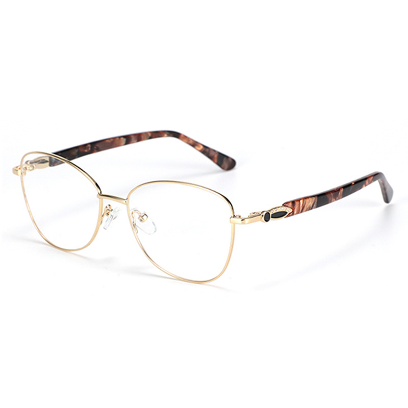 Oval Glasses Frame Ladies Round Full Frame Fashion Trending Designer Eyewear Myopia Prescription Optical Eyeglasses