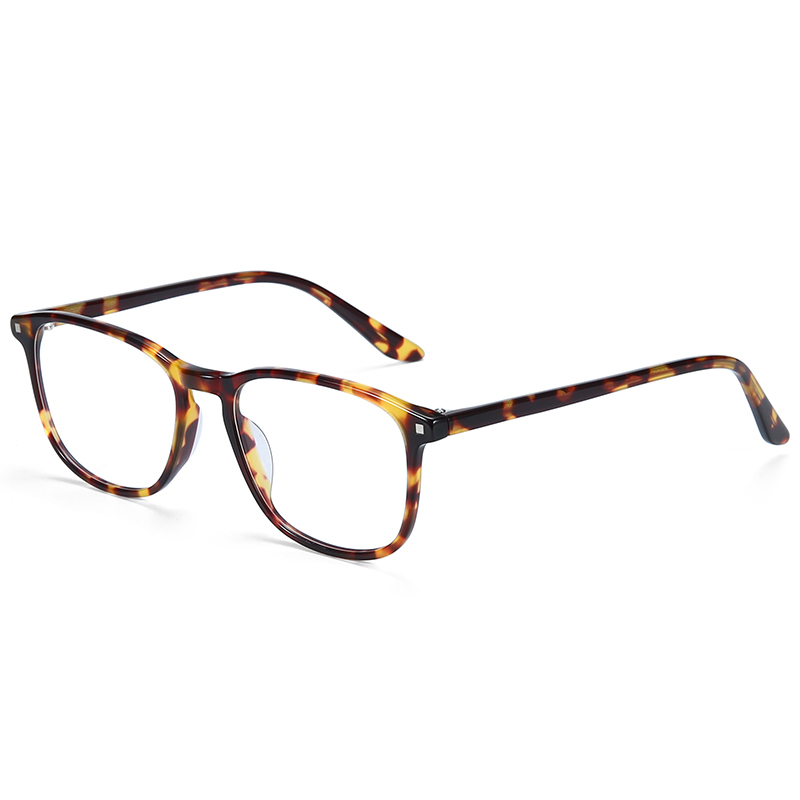 Luxury Acetate Glasses Frames for Men Square Myopia Prescription Eyeglasses High Quality Optical Spectacle Eyewear