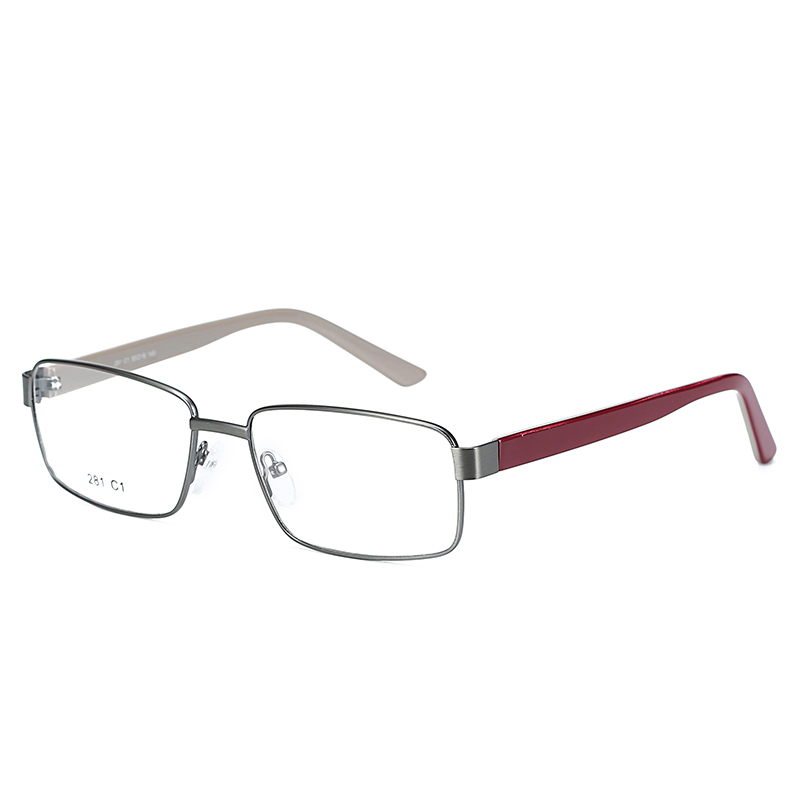 Metal Square Eyeglasses Small Optical Frame Male Ultralight Myopia Prescription Frame Clear Lens Rectangular Glasses