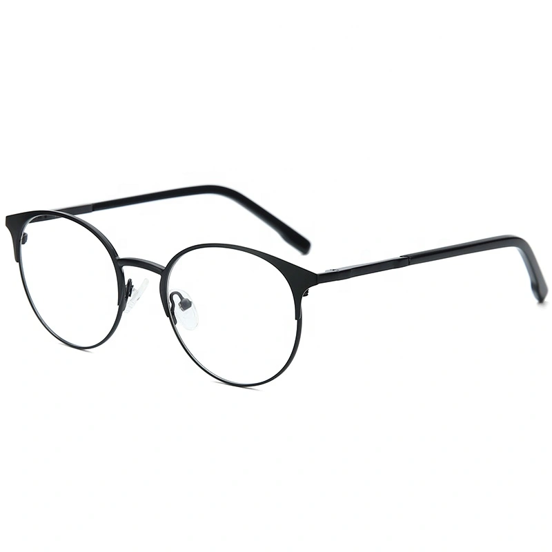 Alloy Round Prescription Glasses Women Optical Myopia Eyeglasses Retro Hyperopia Photochromic Anti-Blue-Ray Eyewear New