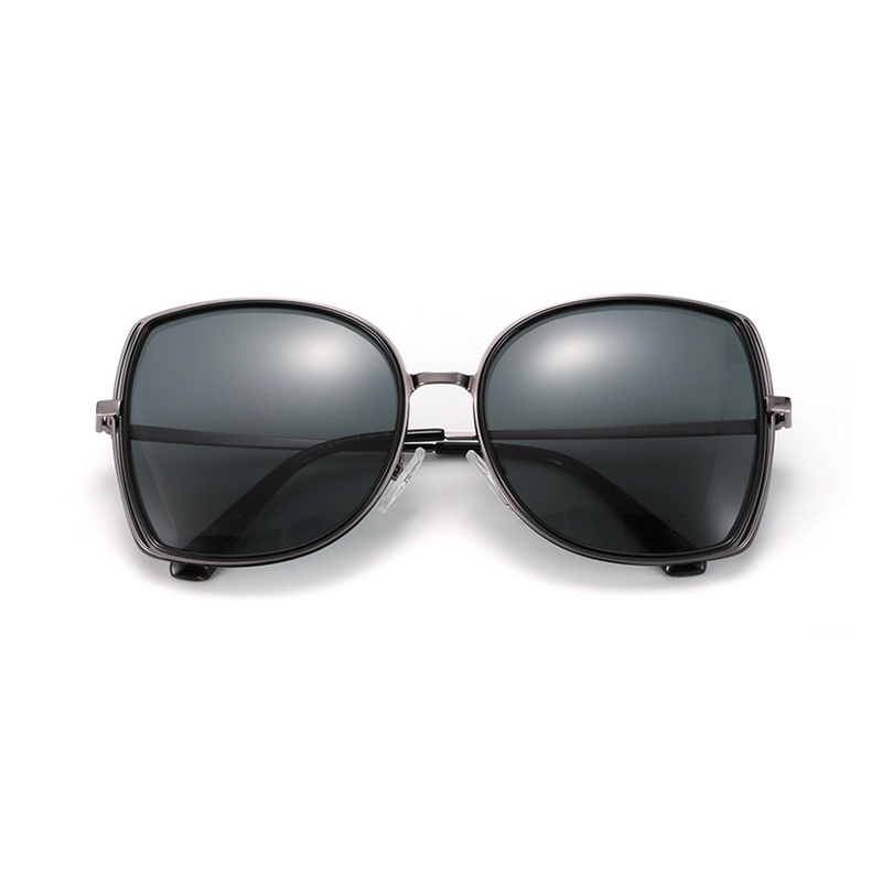 Big Frame Butterfly Acerate Sunglasses Vintage Oversized Mirror Polarized Sunglasses Female UV400 Shades  Gafas de sol