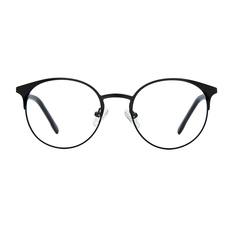 Alloy Round Prescription Glasses Women Optical Myopia Eyeglasses Retro Hyperopia Photochromic Anti-Blue-Ray Eyewear New