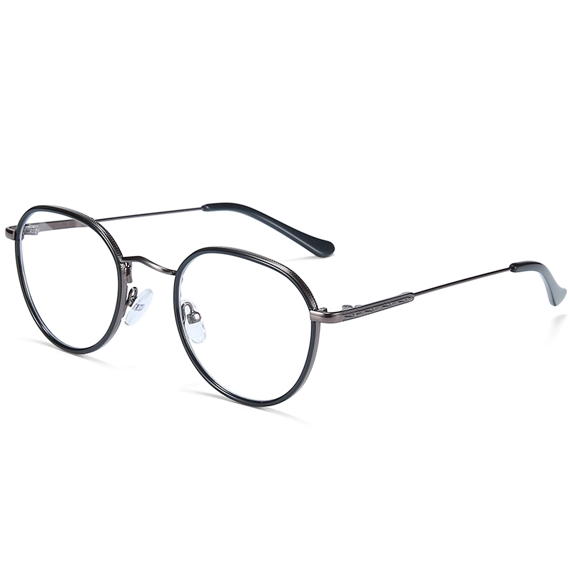 Retro Windsor rim Round Prescription Glasses For Women Anti-Blue-Ray Optical Myopia Hyperopia Photochromic Eyewear
