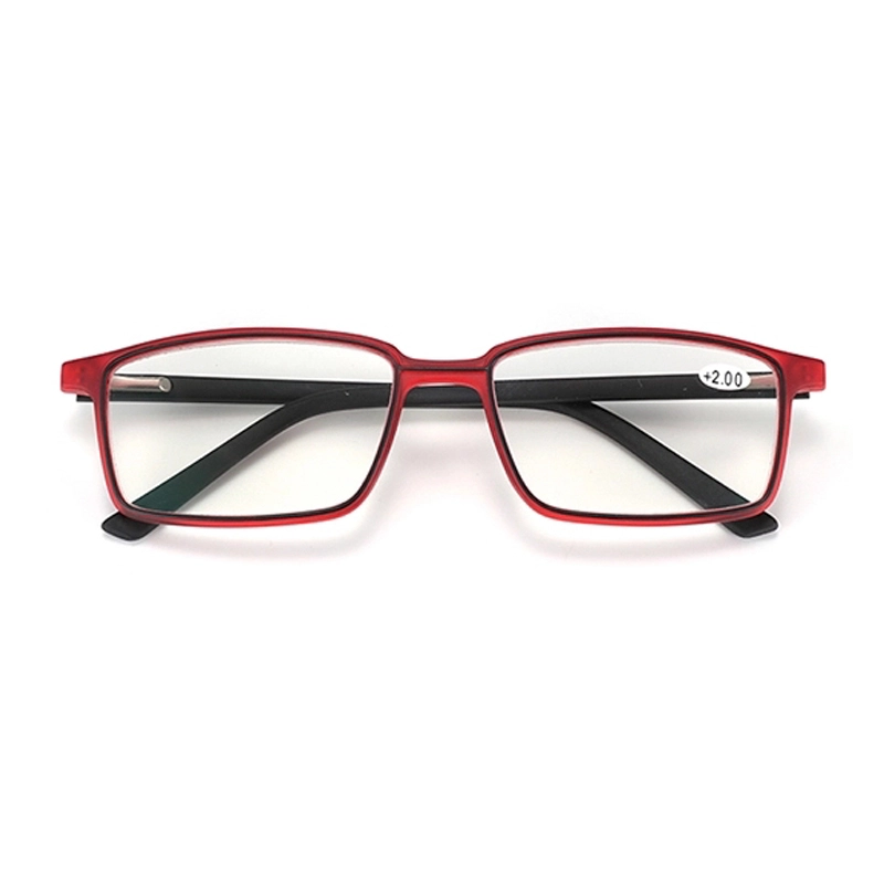 Anti Blue Light Blocking Reading Glasses For Men Women Square Full Frame Frame Antireflective Coated Non Spherical Lens