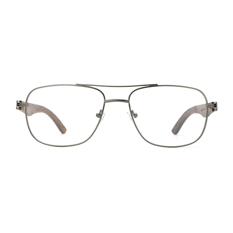 Vintage Glasses Frame Men Double Bridge Retro Eyeglasses Lightweight Optical Glasses Frame Classic Spectacle Eyewear