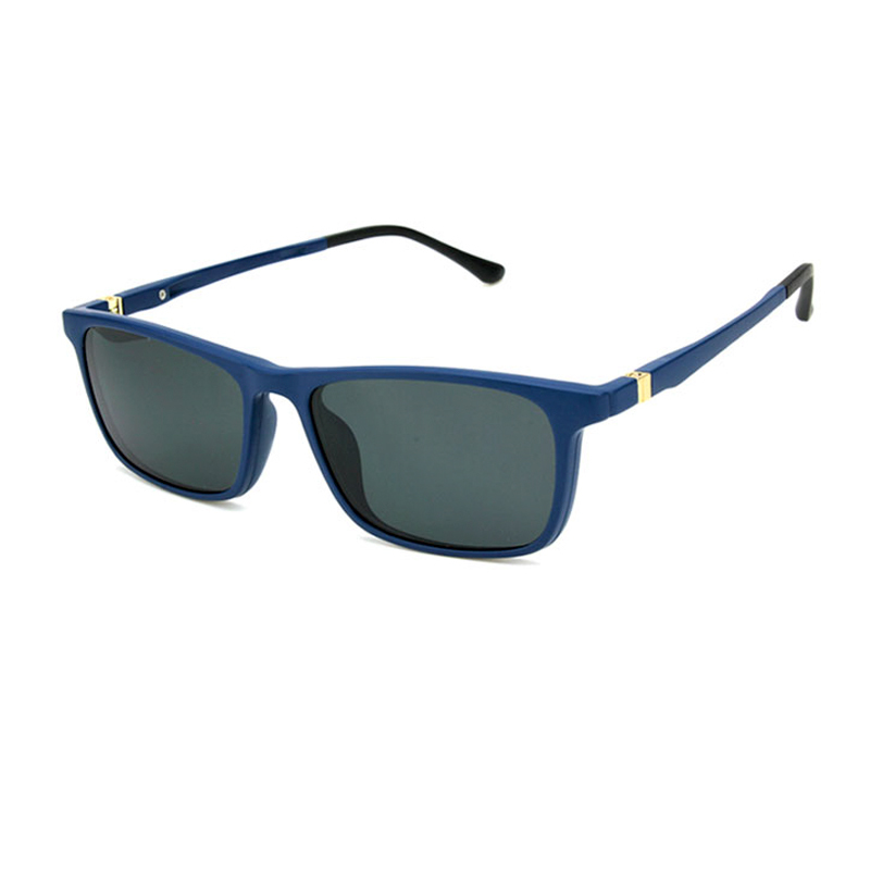 2 In 1 Polarized Optical Magnetic Sunglasses for Men Magnet Clip on Eyewear Polaroid Prescription Sunglasses Frames