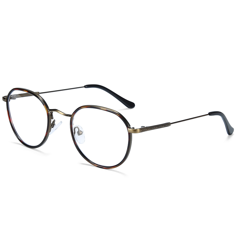 Retro Windsor rim Round Prescription Glasses For Women Anti-Blue-Ray Optical Myopia Hyperopia Photochromic Eyewear