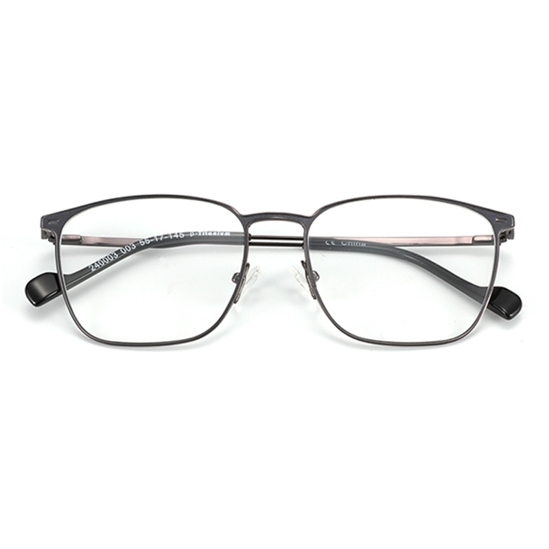 Titanium Glasses Frame Women Men Square Ultra Light Eye Glasses Frames Bluelight Clear Lens Optical Myopia Eyewear