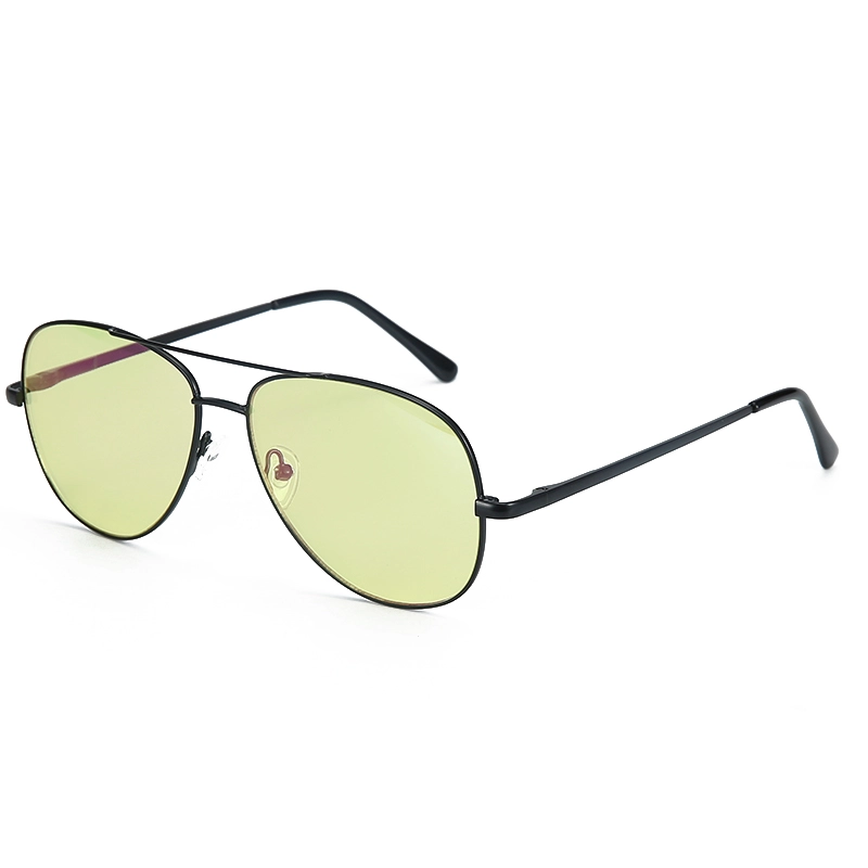 Anti-glare Night Vision Driving Sunglasses Car Drivers Alloy Pilot Sunglasses Night Vision Goggles Auto Accessories