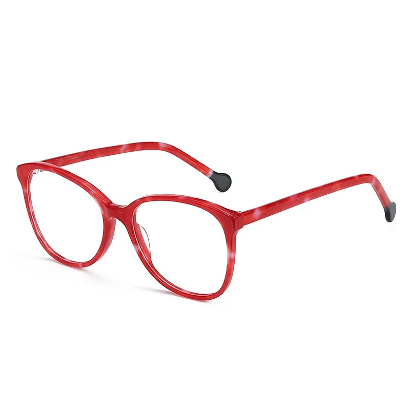 Optical Eye Glasses Frame Ultralight Prescription Eyeglasses TR90 Full Rim Square Frame Clear Lens For Men Women