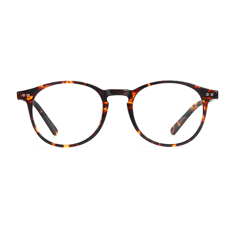 Acetate Round Glasses Frames Men Women Ultralight Retro Anti Blue Light Myopia Optical Eyeglasses Prescription Eyewear