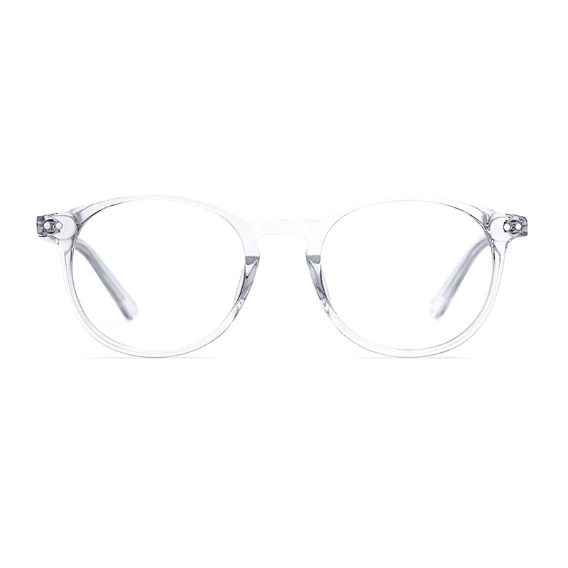 Acetate Round Glasses Frames Men Women Ultralight Retro Anti Blue Light Myopia Optical Eyeglasses Prescription Eyewear
