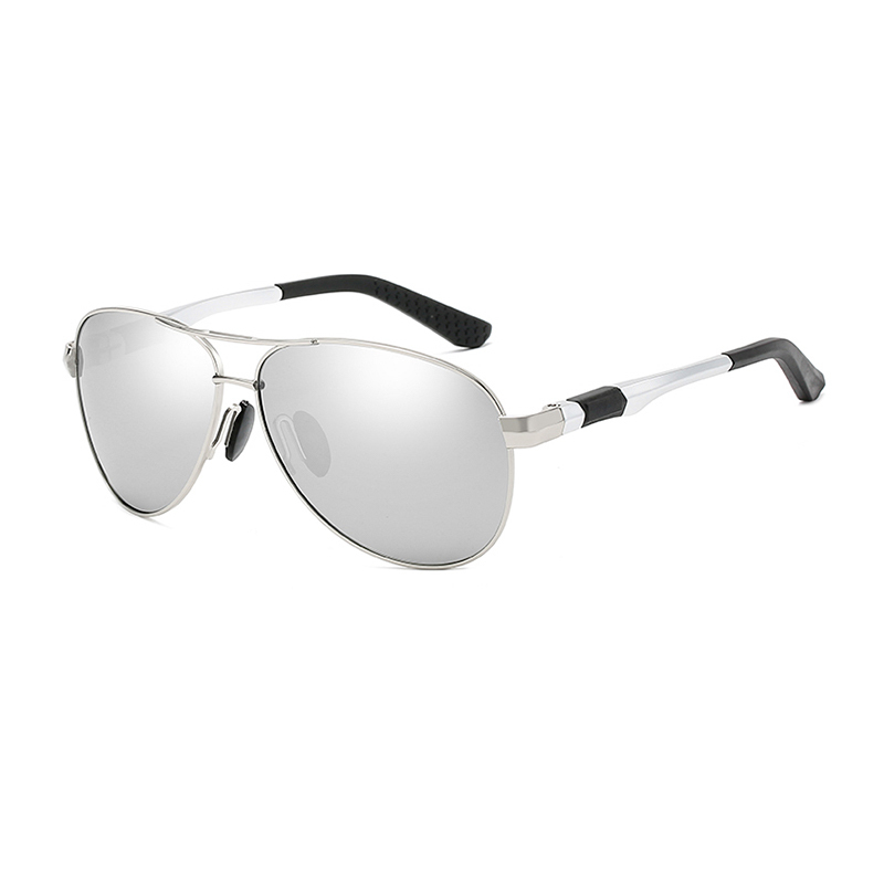 Pilot Sun Glasses Male Polarized UV400 Designer Brand Sunglasses Aviation Polaroid Day Night Vision Driving Eyewear