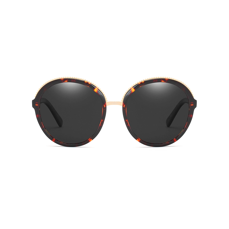 2020 Women Sunglasses Polaroid Lens UV400 Retro Round Driving Polarized Gradient Sun Glasses Frame Fashion Eyewear