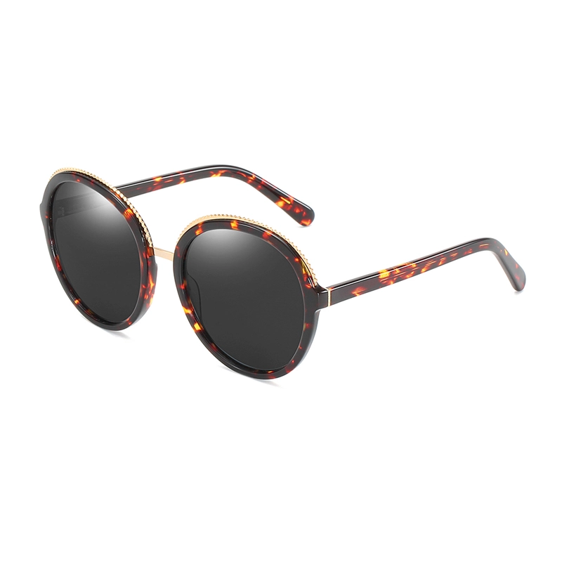 2020 Women Sunglasses Polaroid Lens UV400 Retro Round Driving Polarized Gradient Sun Glasses Frame Fashion Eyewear