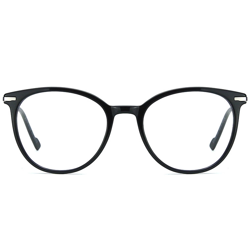 Retro Round Prescription Glasses For Women Optical Anti-Blue-Ray Eyeglasses Myopia Hyperopia Transparent Photochromic
