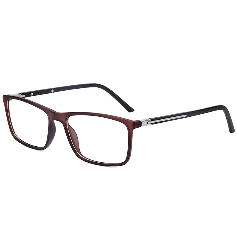 Plastic Prescription Glasses Men Ultralight Square Myopia Prescription Eyeglasses Retro Optical Frame Eyewear