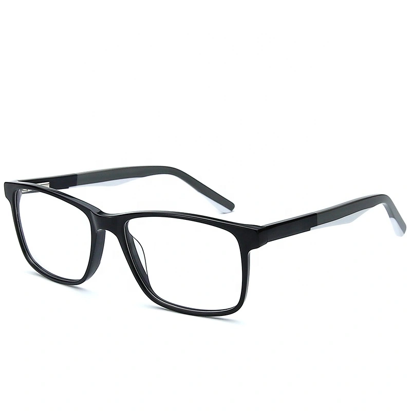 Square Acetate Prescription Glasses for Men Clear Anti-Blue-Ray Myopia Eyeglasses Optical Hyperopia Photochromic 2020