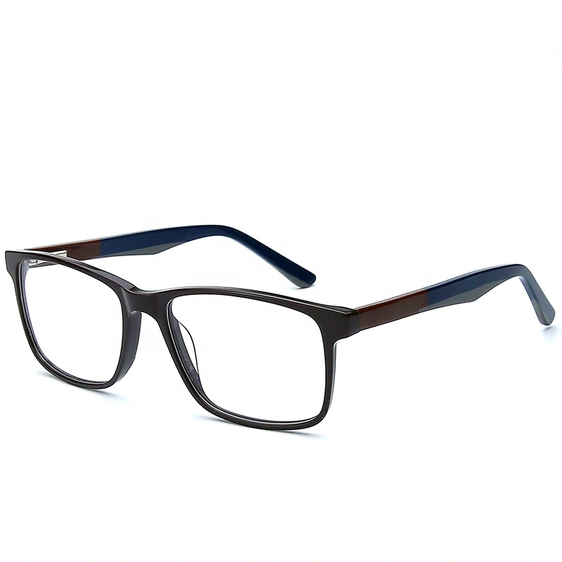 Square Acetate Prescription Glasses for Men Clear Anti-Blue-Ray Myopia Eyeglasses Optical Hyperopia Photochromic 2020