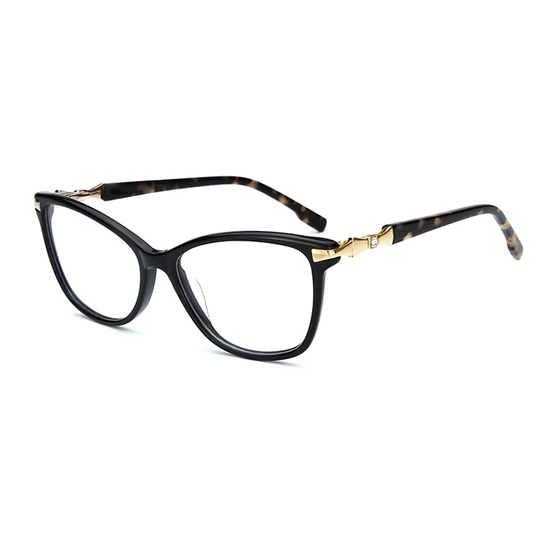 Acetate Optical Prescription Glasses Frame Women Transparent Photochromic Eyeglasses Myopia Eyewear Clear 2020 BT7000