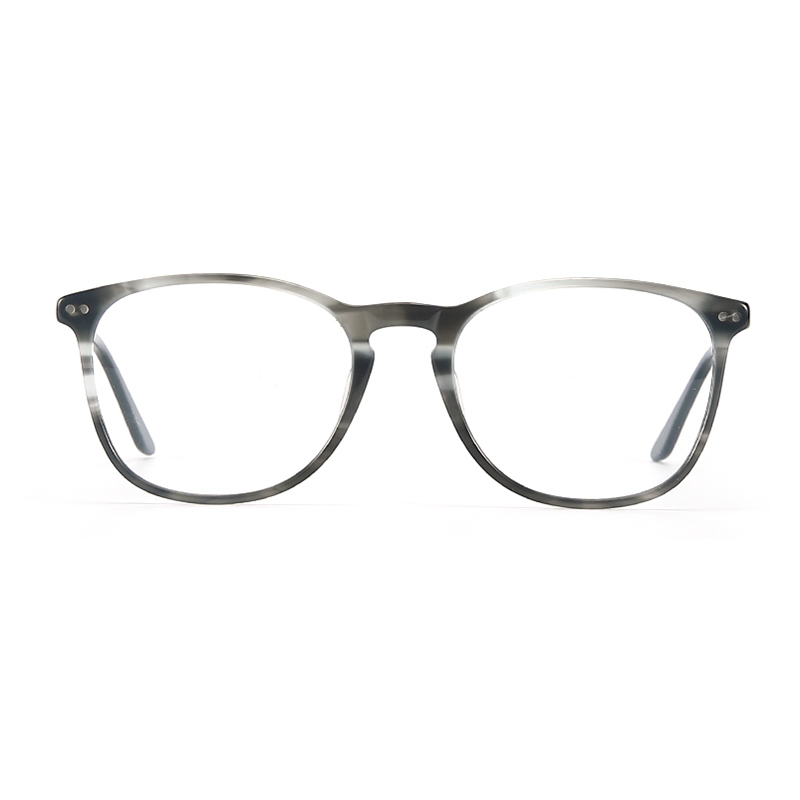 Acetate Prescription Glasses for Women Men Square Optical Myopia Spectacles Frames Anti Blue Light Ray Computer Eyewear