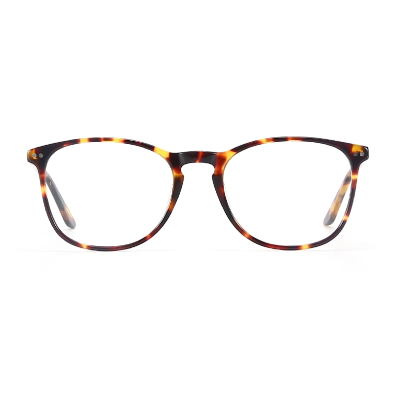 Acetate Prescription Glasses for Women Men Square Optical Myopia Spectacles Frames Anti Blue Light Ray Computer Eyewear