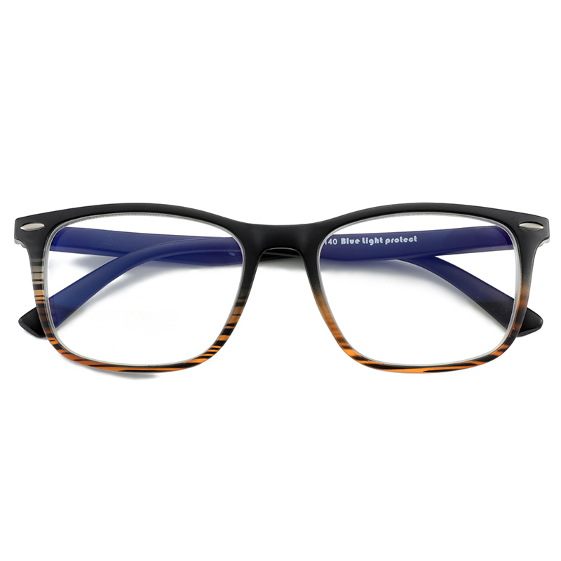 high quality anti radiation eyeglasses plastic blue light blocking computer glasses