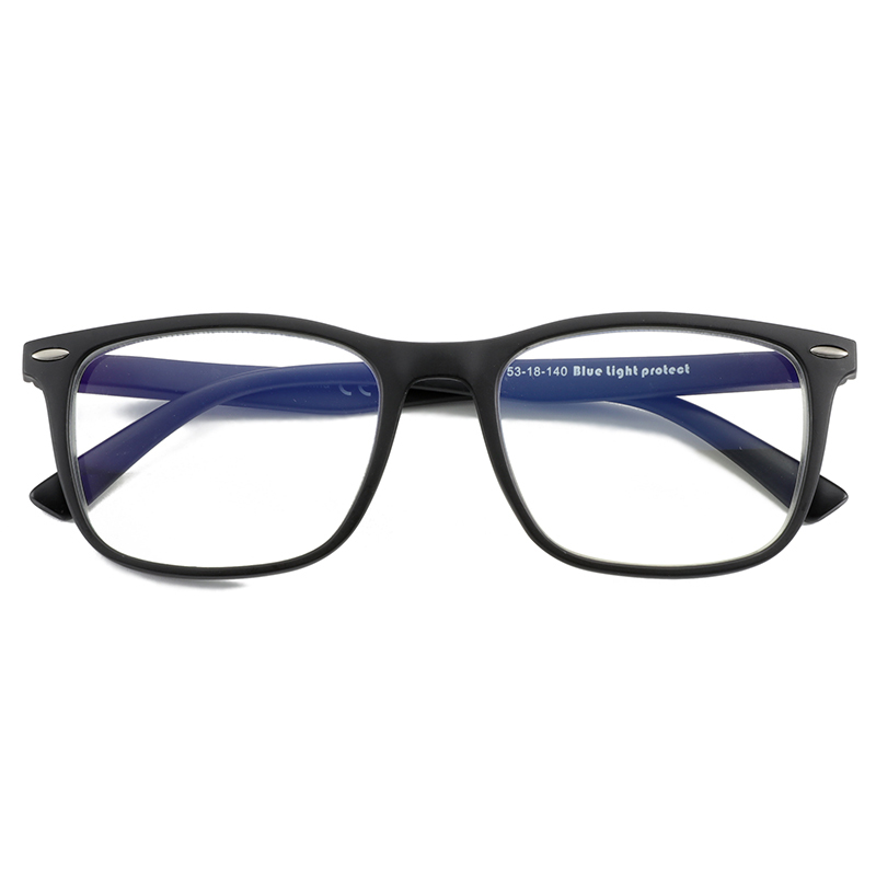 high quality anti radiation eyeglasses plastic blue light blocking computer glasses