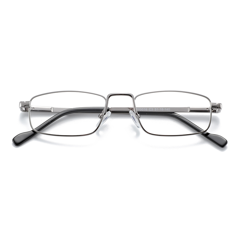 Full rim and square alloy shape style resin lenses metal men optical frames eyeglasses