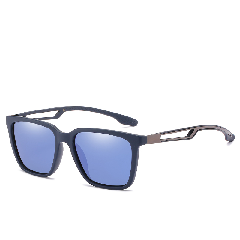 Trendy sun glasses style big pc frame material fashion frame polarized sunglasses