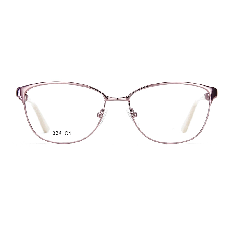 Alloy Cat Eye Glasses Frames Ultra-light Full Frame Brand Designer Optical Myopia Eyewear Prescription Eyeglasses
