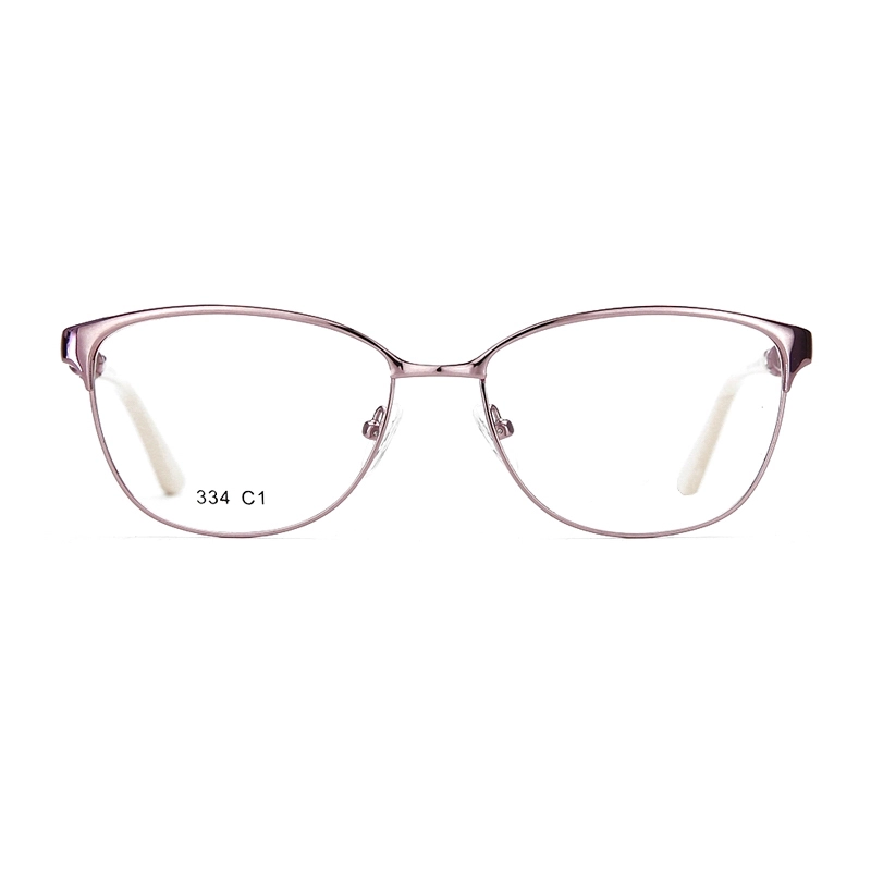 Alloy Cat Eye Glasses Frames Ultra-light Full Frame Brand Designer Optical Myopia Eyewear Prescription Eyeglasses