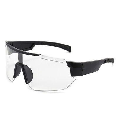 One-piece Half-rimless Sports Sunglasses Cycling Sun Glasses Wholesale