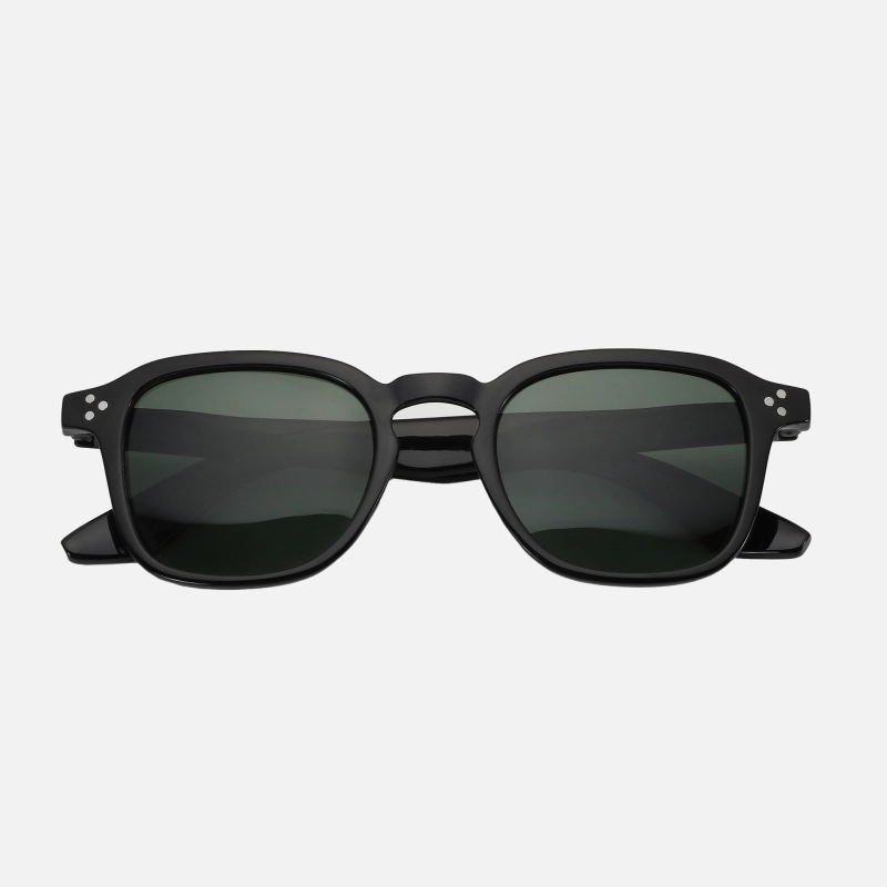 New Style Fashion Retro Square Thick Frame Sunglasses 2023 Original Design Sun Glasses Shade