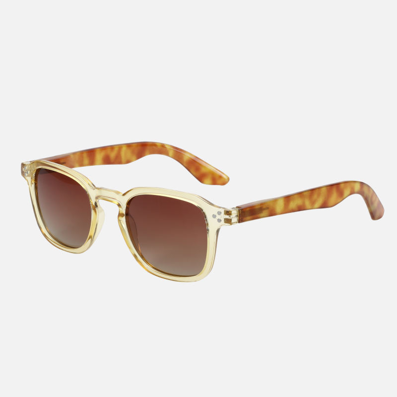 New Style Fashion Retro Square Thick Frame Sunglasses 2023 Original Design Sun Glasses Shade